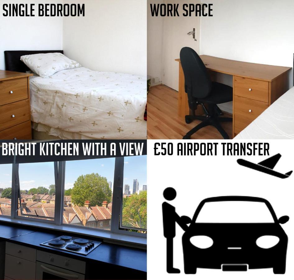 Elephant & Castle - Zone 2 - Private Rooms - Shared Bathroom London Exterior photo